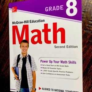 8th Grade Math Workbook by McGraw-Hill